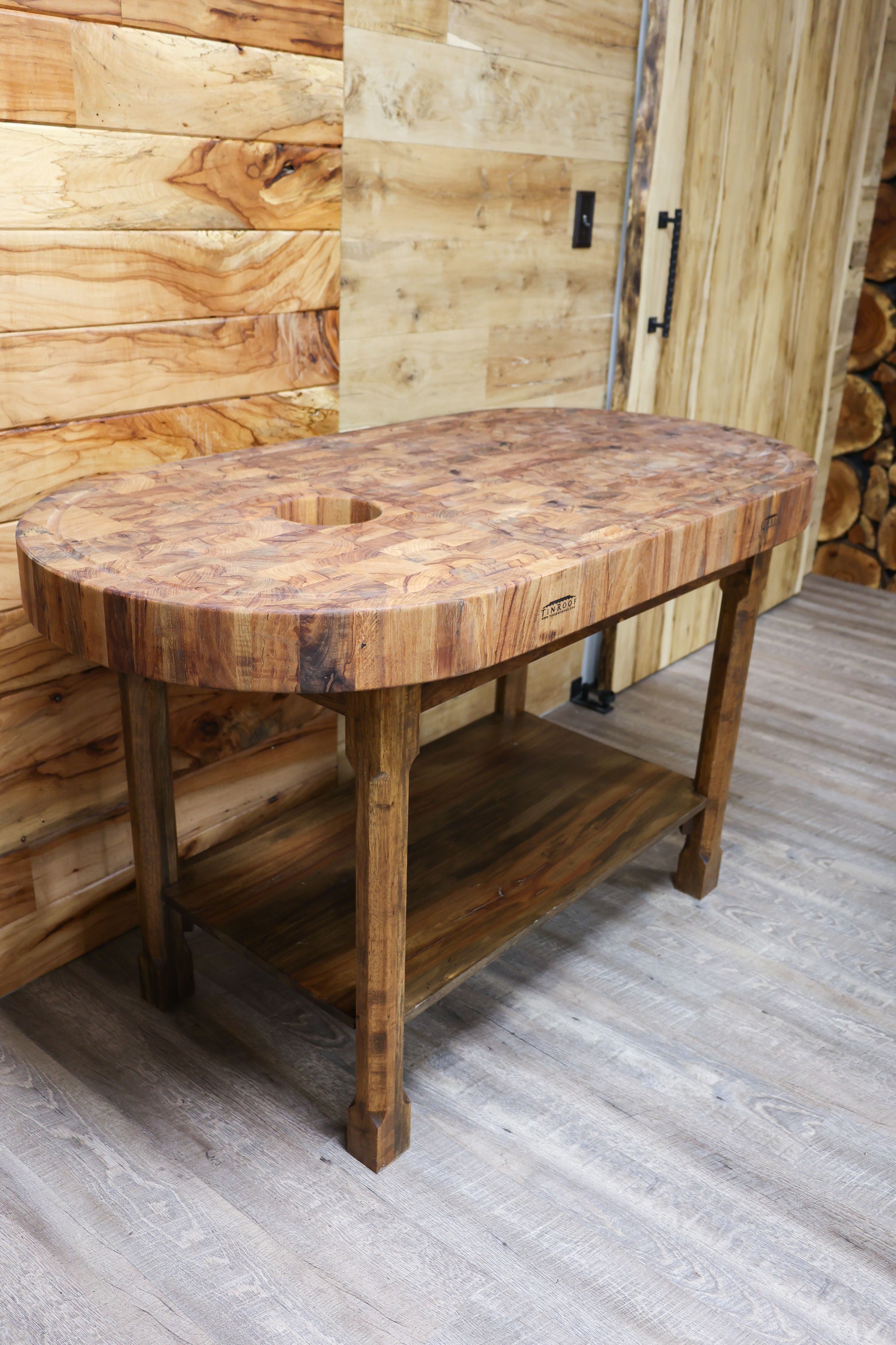 End Grain Wood Table Tops Customize Wood Butcher Block End Grain Table