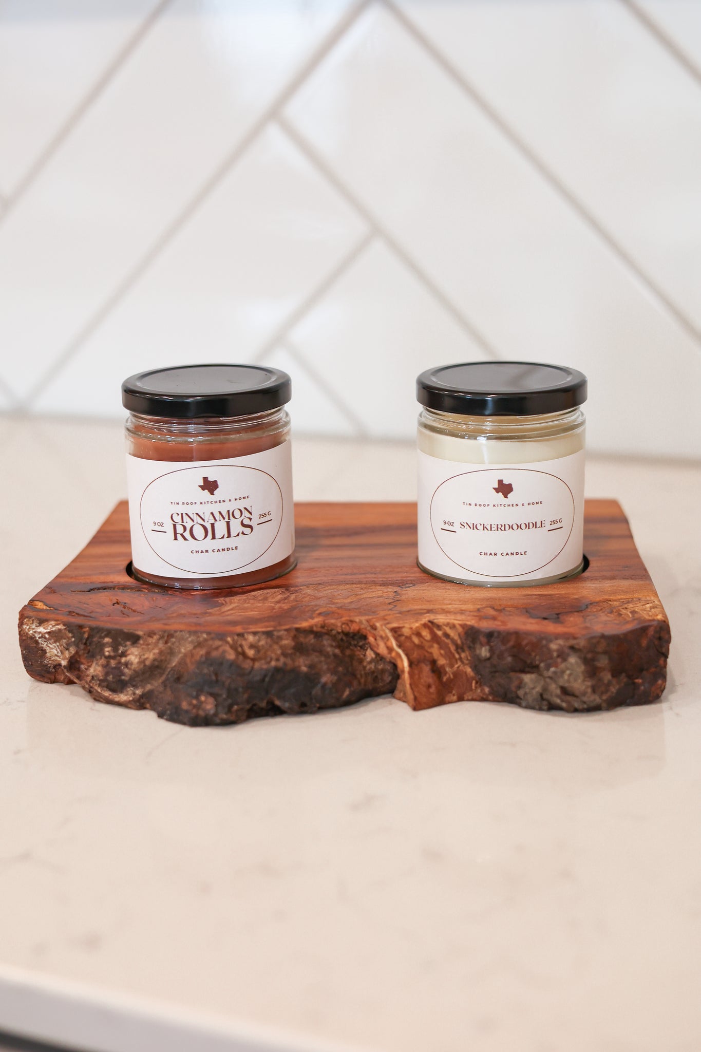 Char Candle Duo