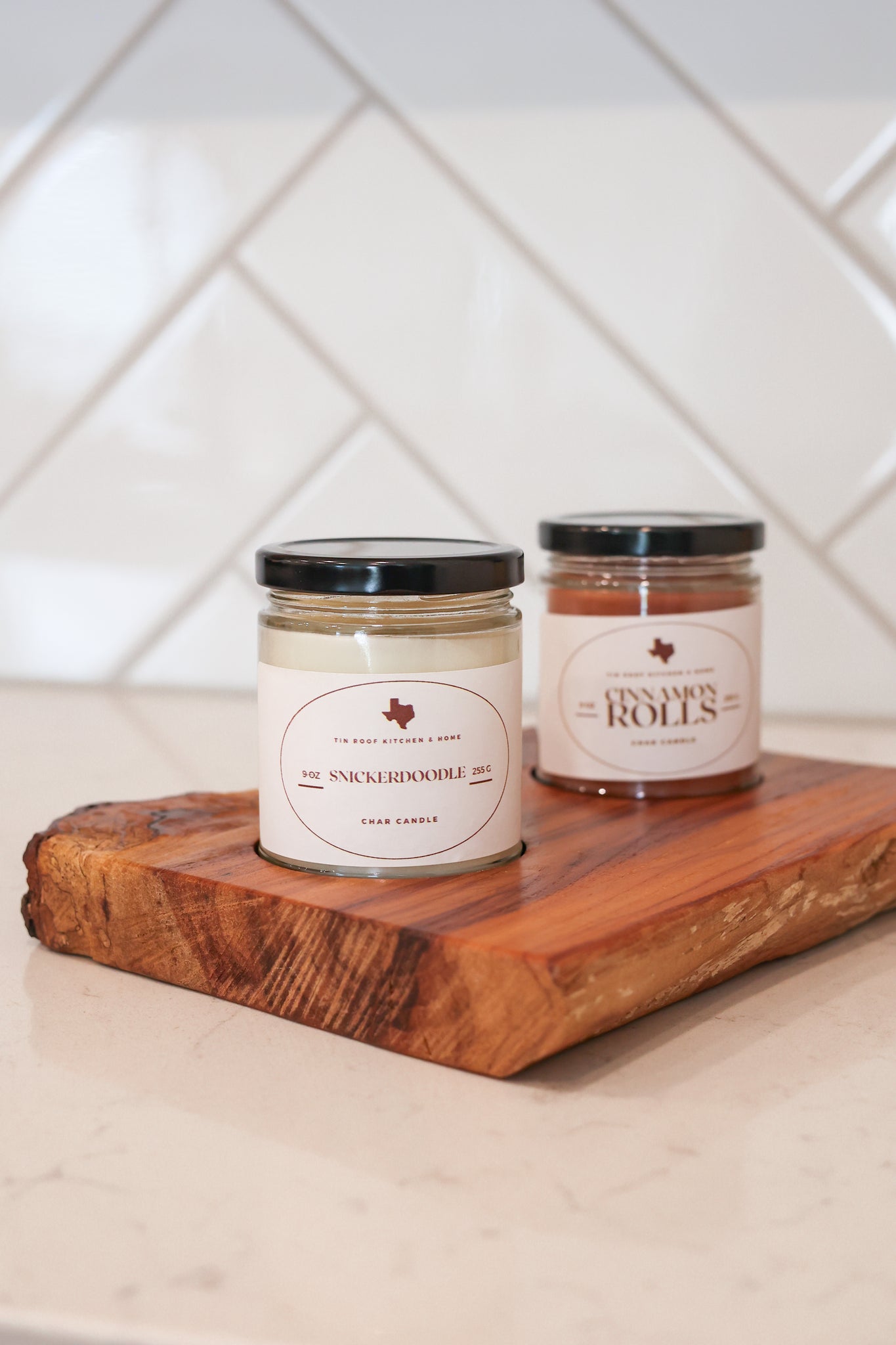 Char Candle Duo