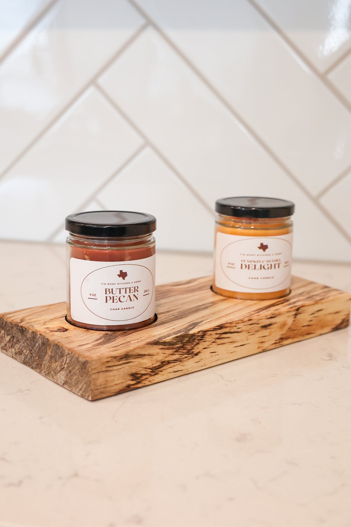 Char Candle Duo