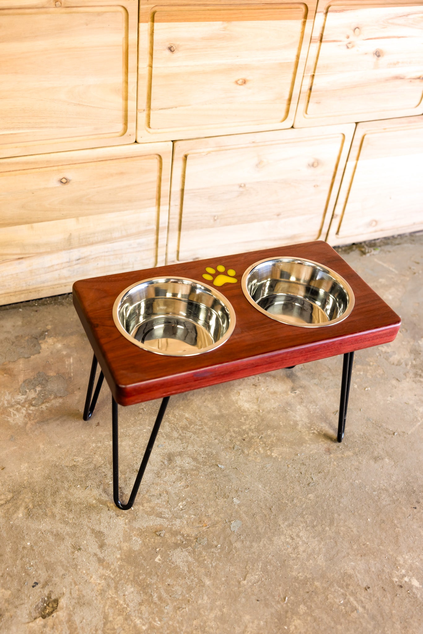 Two Steppin' Small Dog Feeding Station