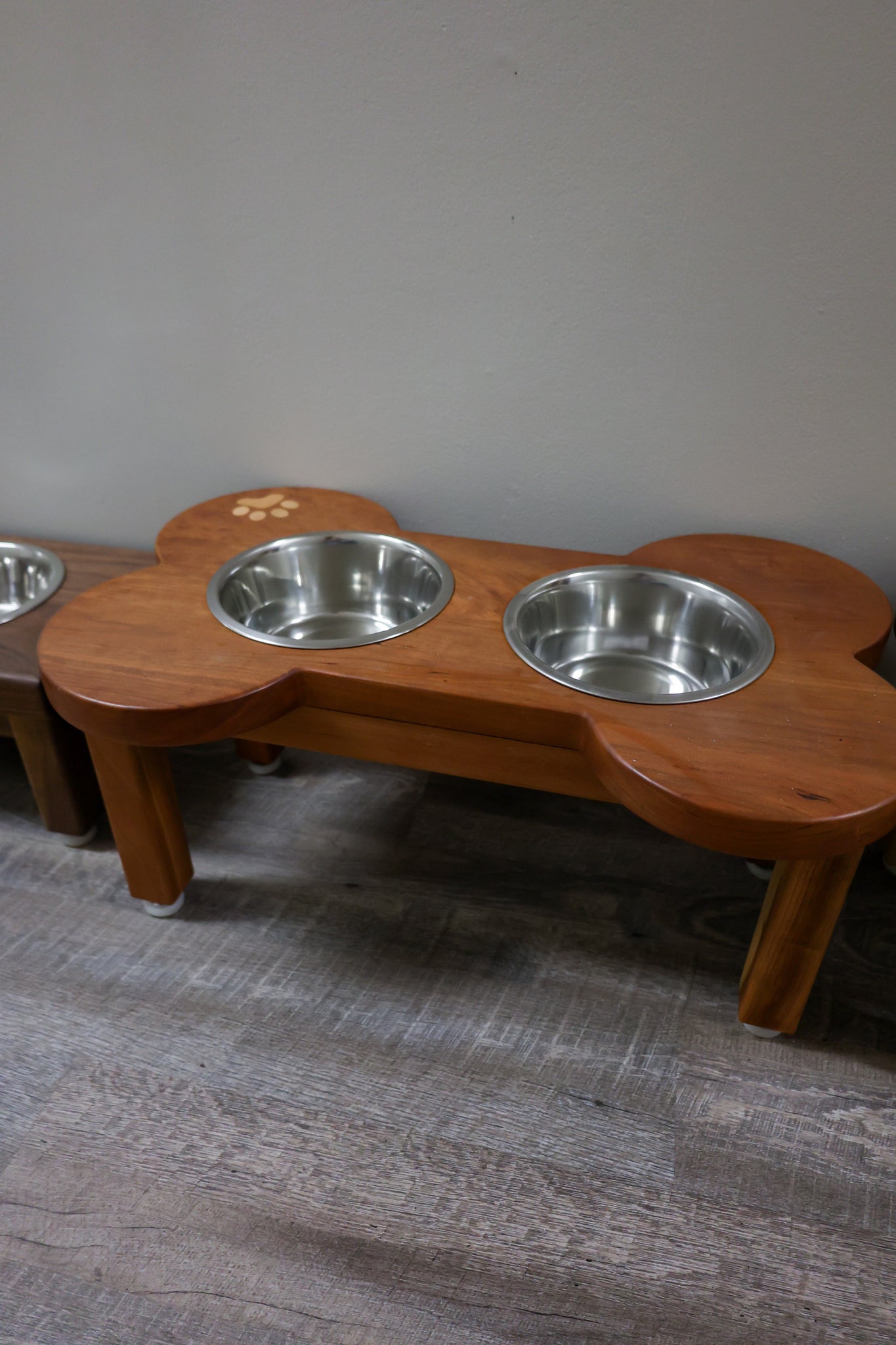 Cherry Dog Feeding Station