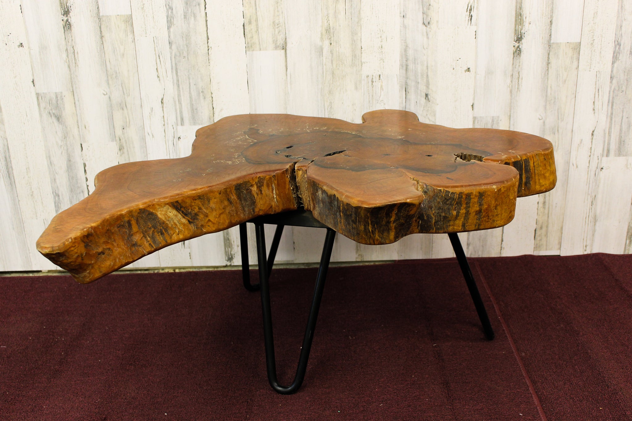 Jackleberry Coffee Table with Hair Pin Legs - #14