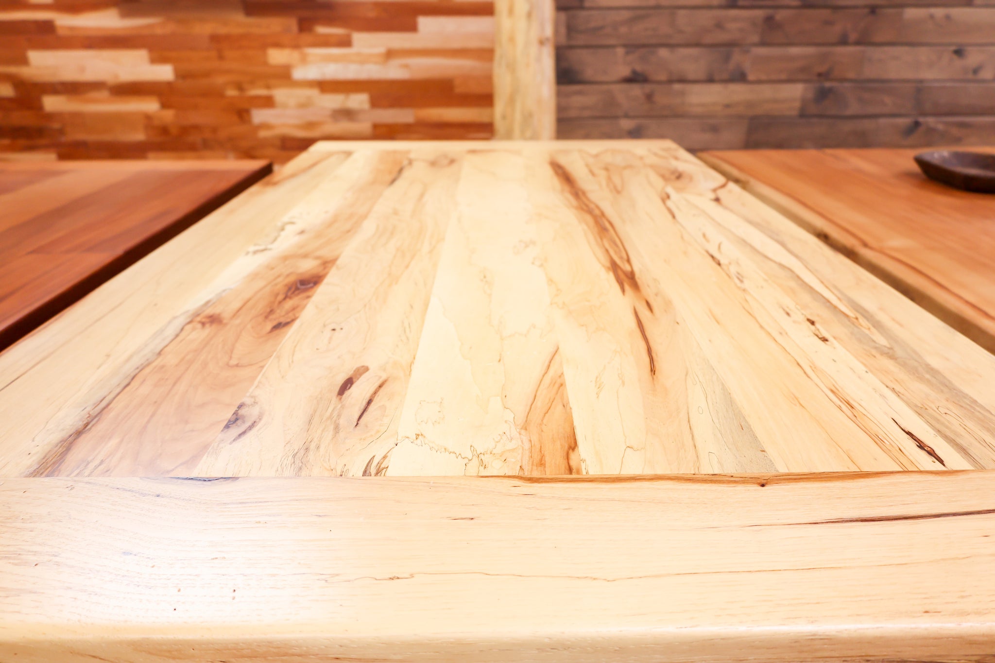 Spalted Pecan Farmhouse Table
