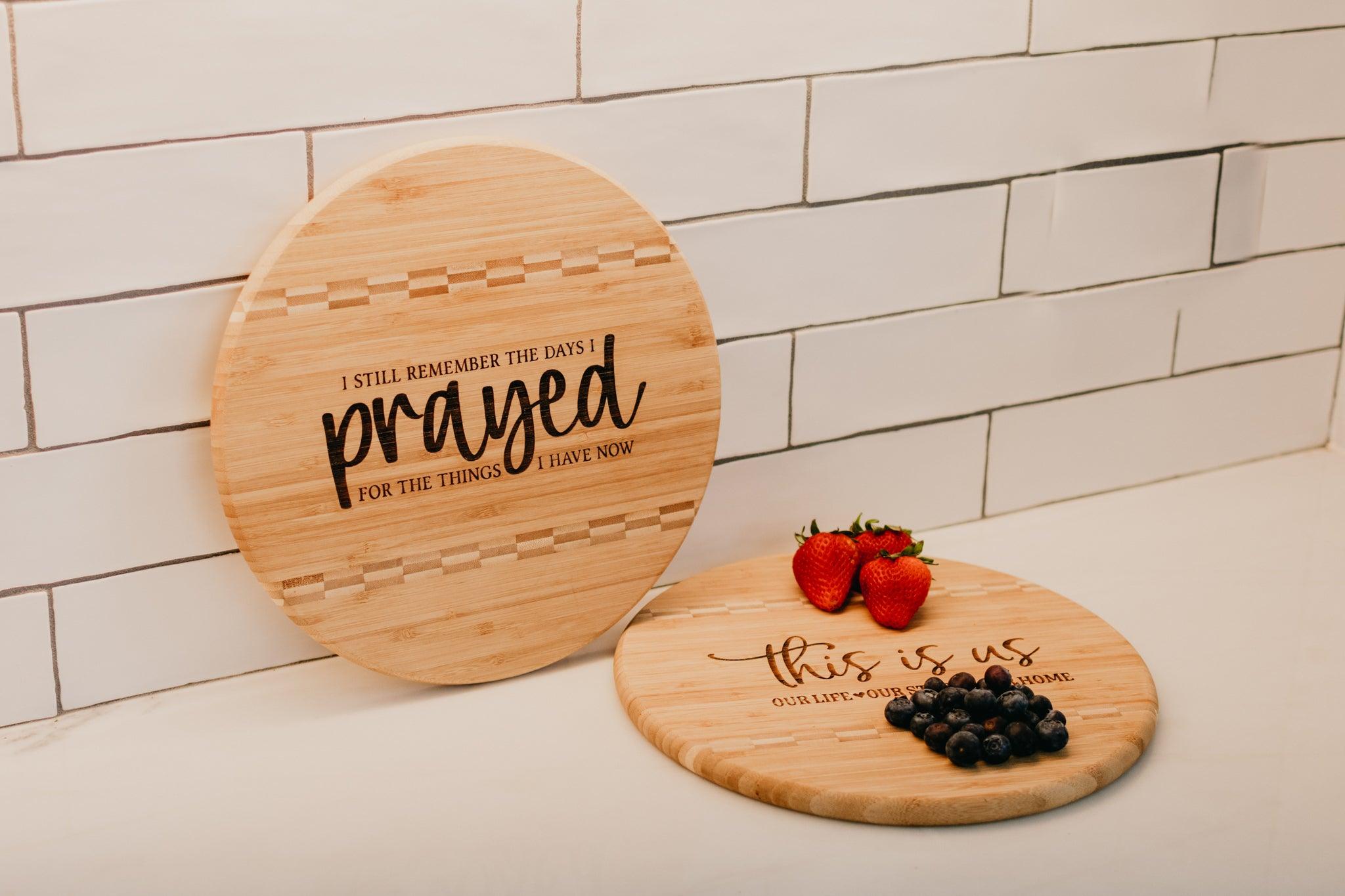 Remember and Prayed - Tin Roof Kitchen & Home